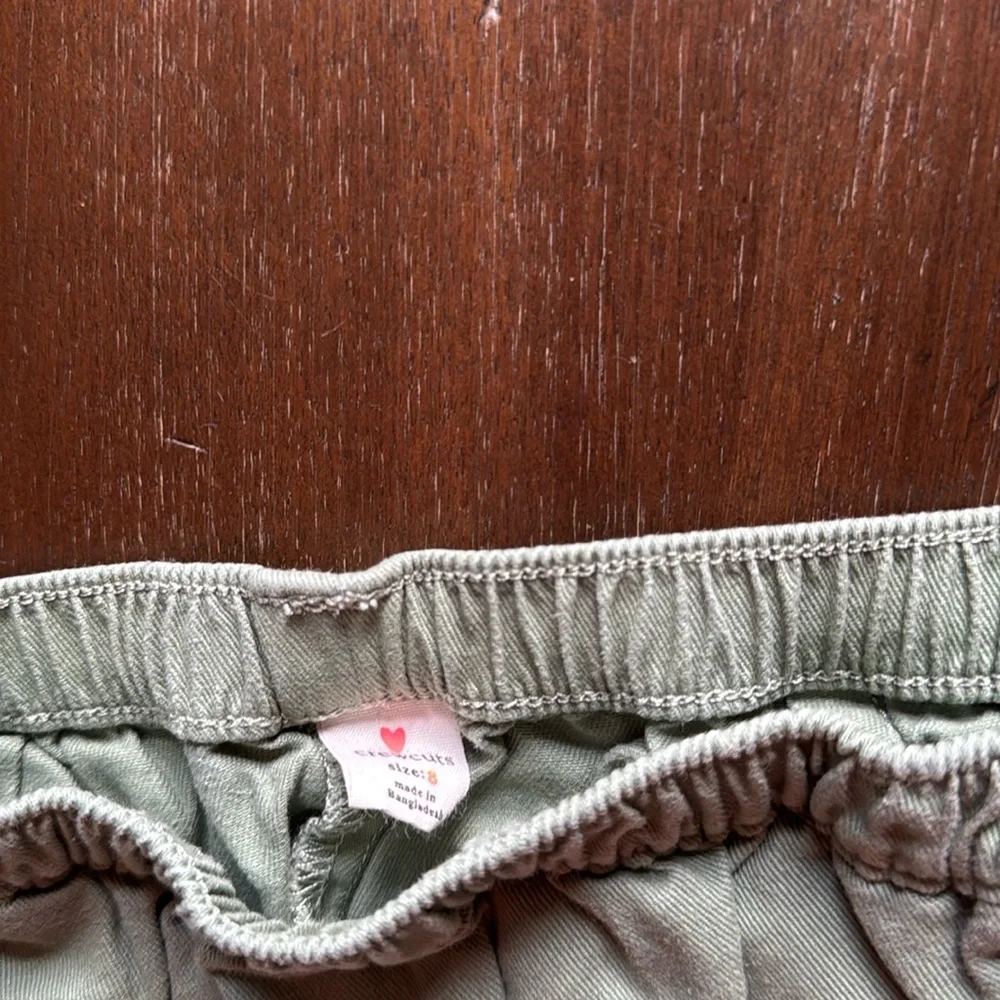 Size 8 J. Crew Crewcuts pocketed ruffle trim shorts